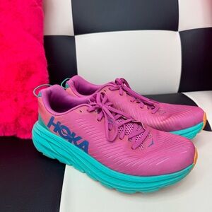 Hoka Women’s Rincon 3. Size 10. Phlox Pink/Atlantis